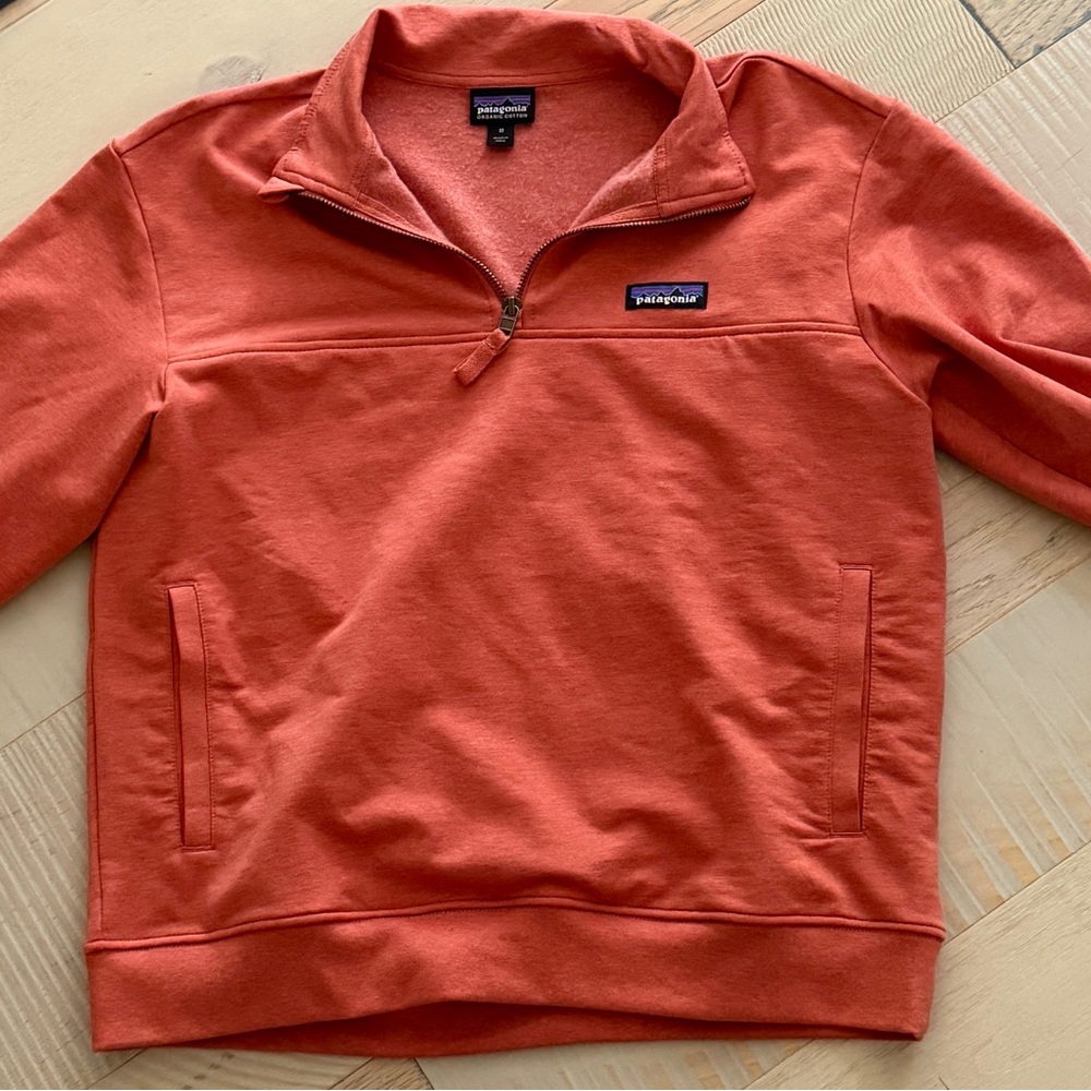 Patagonia Women's Ahnya Pullover- Quarter Zip - Quartz Coral